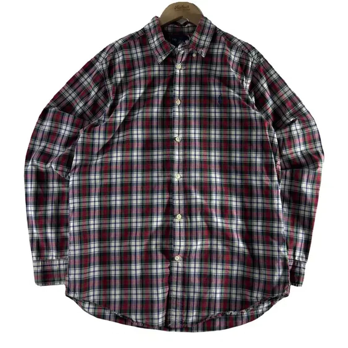A1587 [ POLO ] 폴로 체크 셔츠 [ SIZE: XL ] 상품이미지1