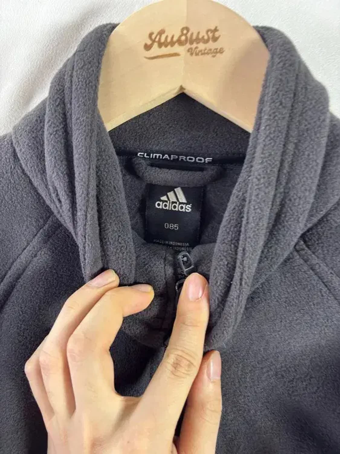 [ ADIDAS ] 새상품 아디다스 후리스 집업 [ SIZE: 85 ] 상품이미지8