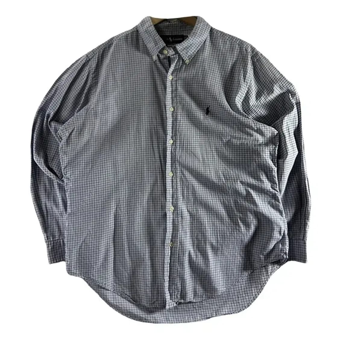 A1686 폴로 스몰체크 셔츠 [ SIZE: 43 ] 상품이미지1