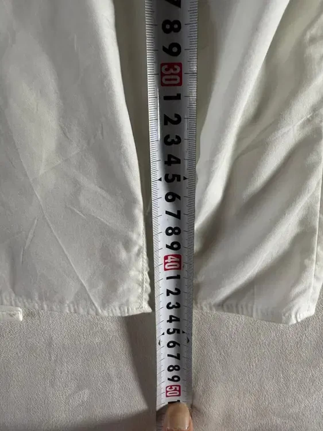 A1667 새상품 자라 민소매 크롭 셔츠 [ SIZE: S ] 상품이미지3
