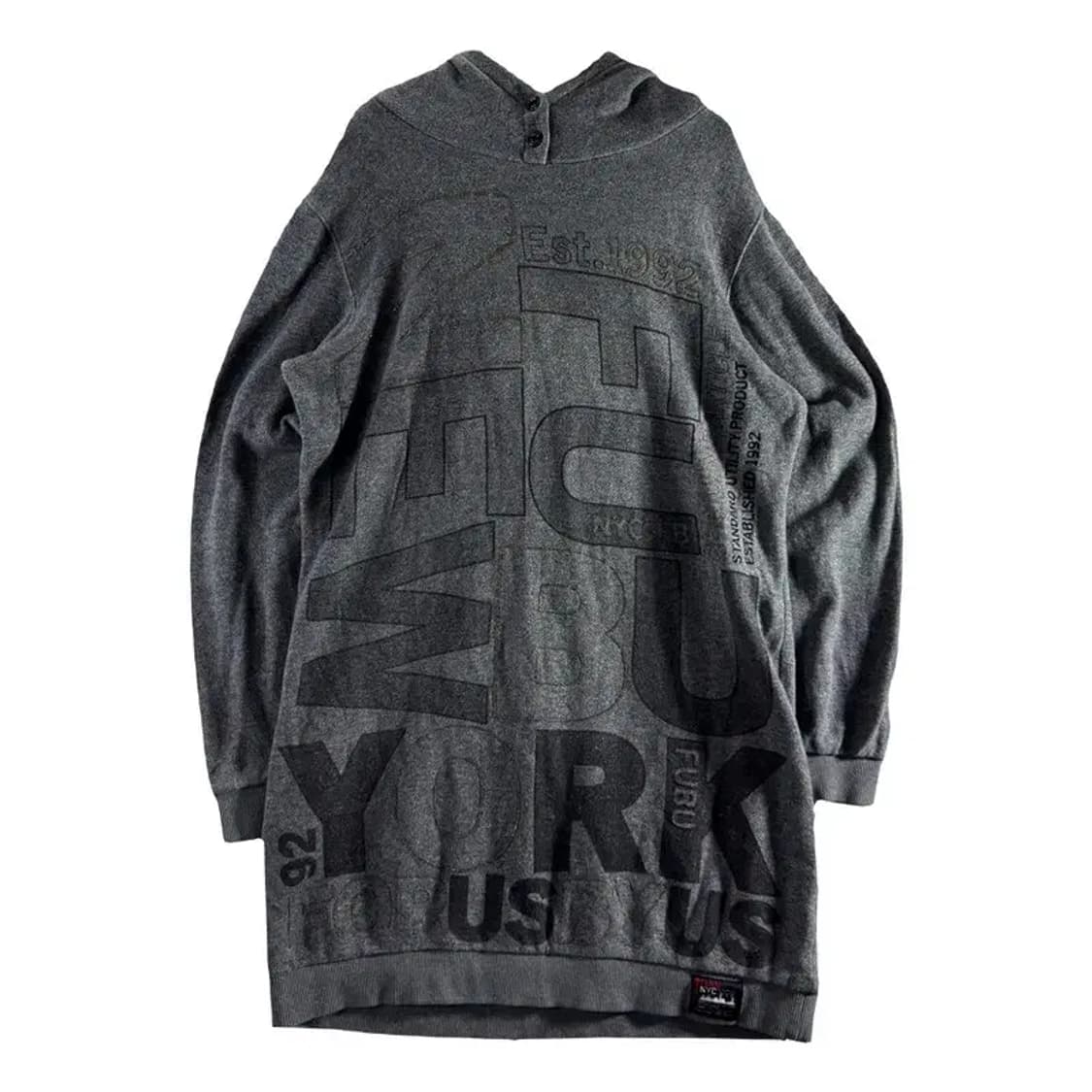 A1711  후부 후드 원피스 [ SIZE: L ] 상품이미지1