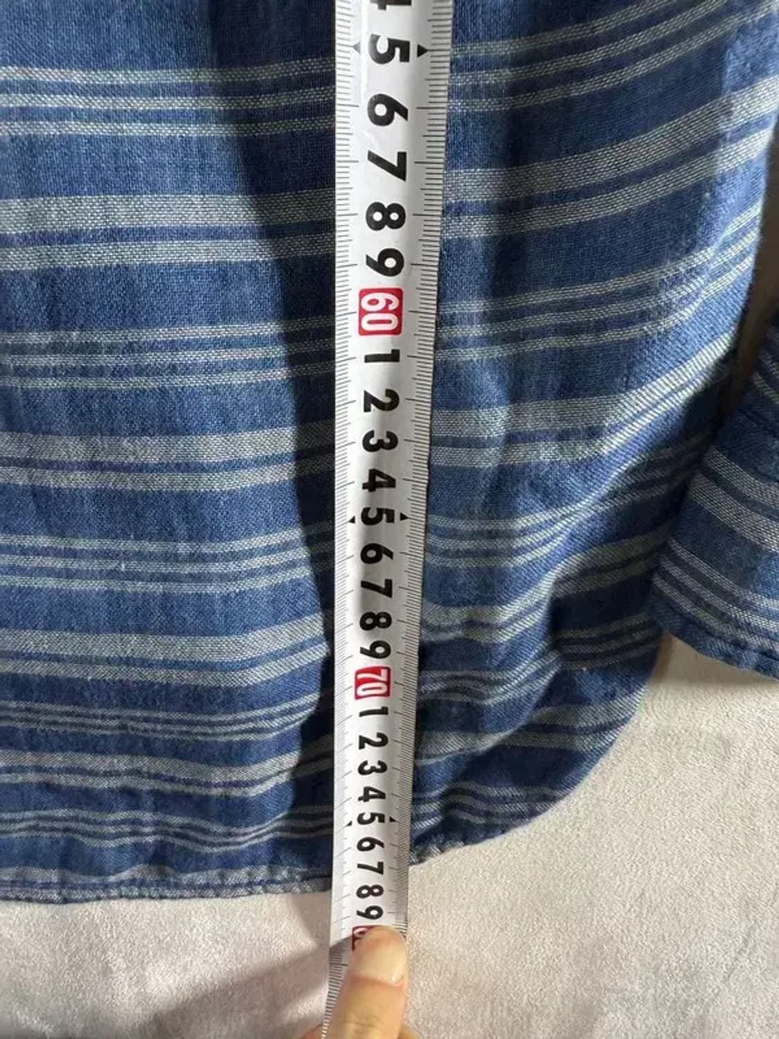 A1714 폴로 코튼 체크 셔츠 [ SIZE: XS ] 상품이미지5