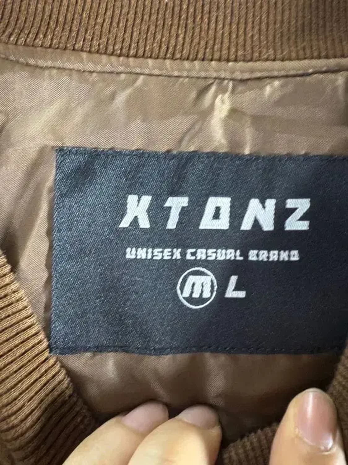 A1733 [ XTONZ ] 엑스톤즈 양털 맨투맨 [ SIZE: M ] 상품이미지5