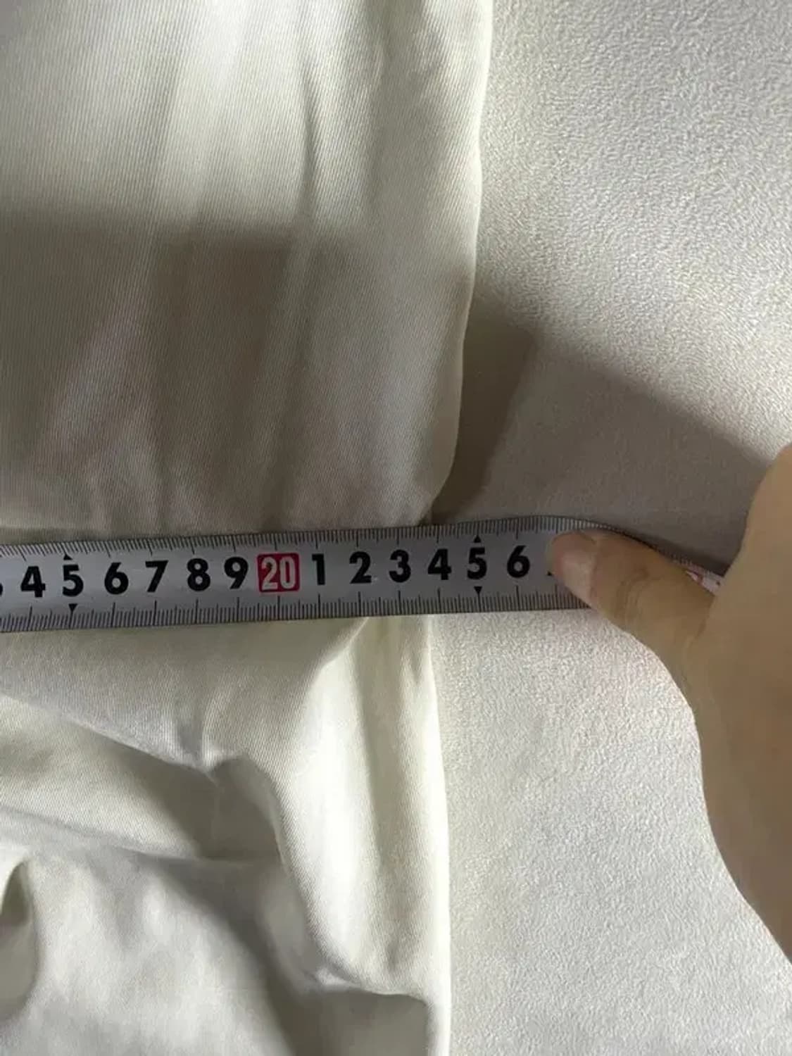 A1745 폴로 화이트 코튼 바지 [ SIZE: 32] 상품이미지3