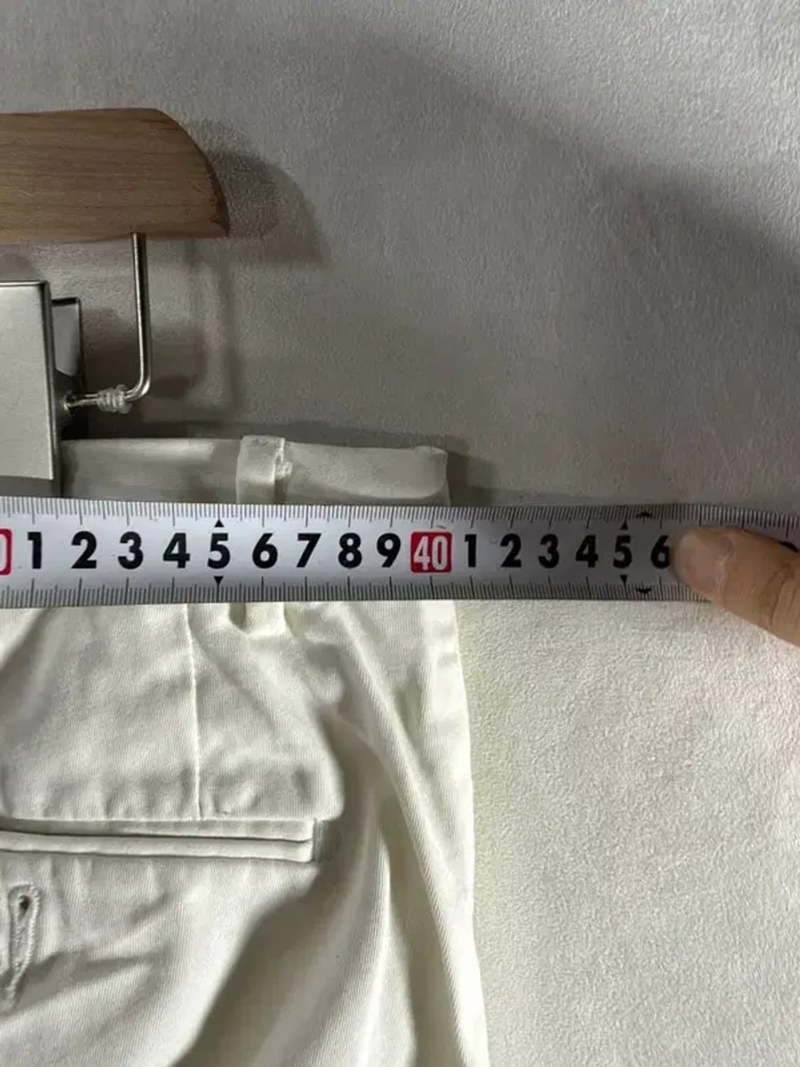 A1745 폴로 화이트 코튼 바지 [ SIZE: 32] 상품이미지6