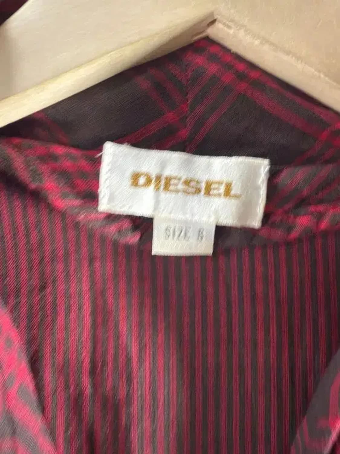 A1737 [ DIESEL ] 디젤 체크 원피스 [ SIZE: S ] 상품이미지3