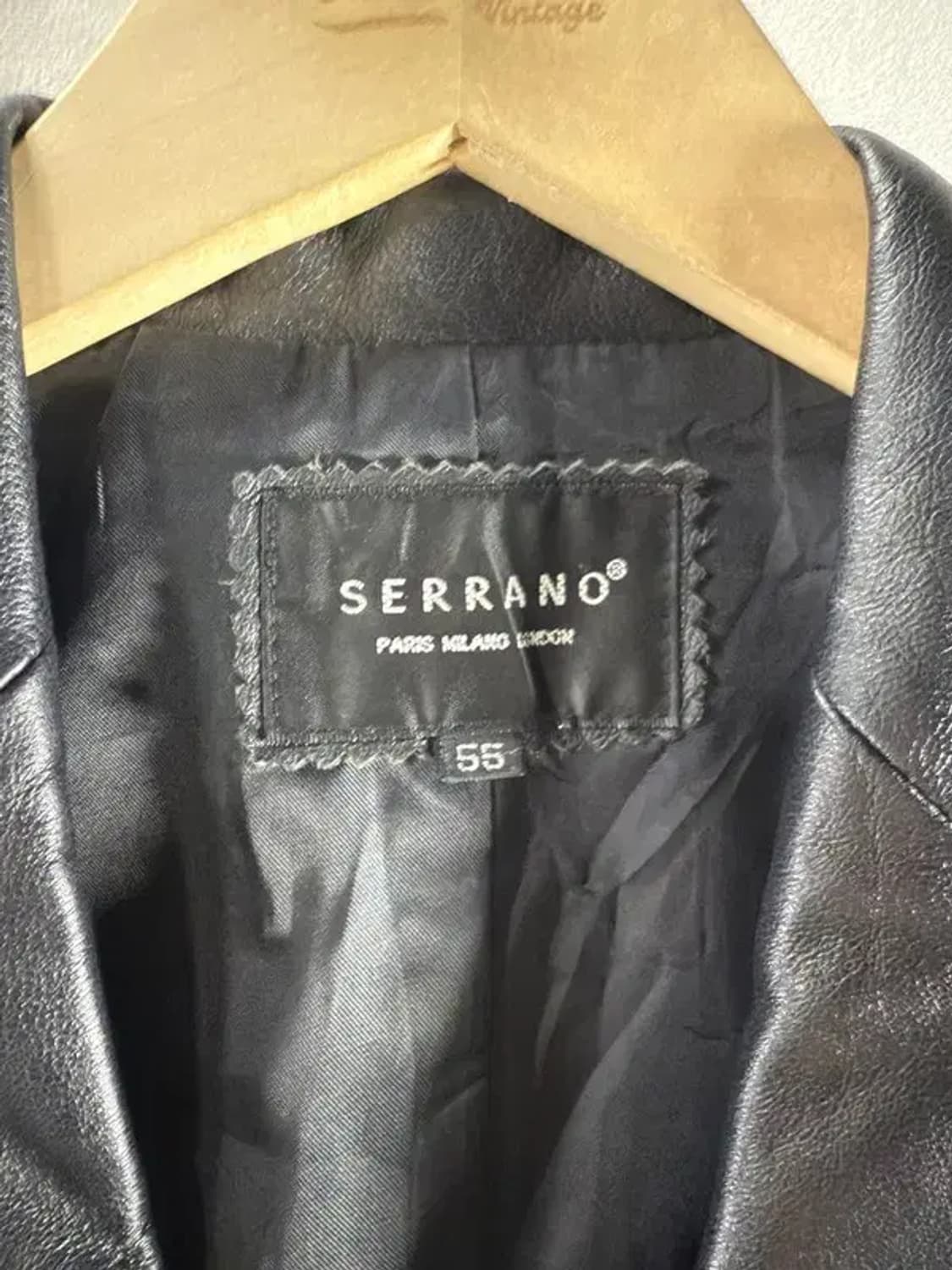 A1716 [ SERRANO ] 세라노 가죽 자켓 [ SIZE: 55 ] 상품이미지5