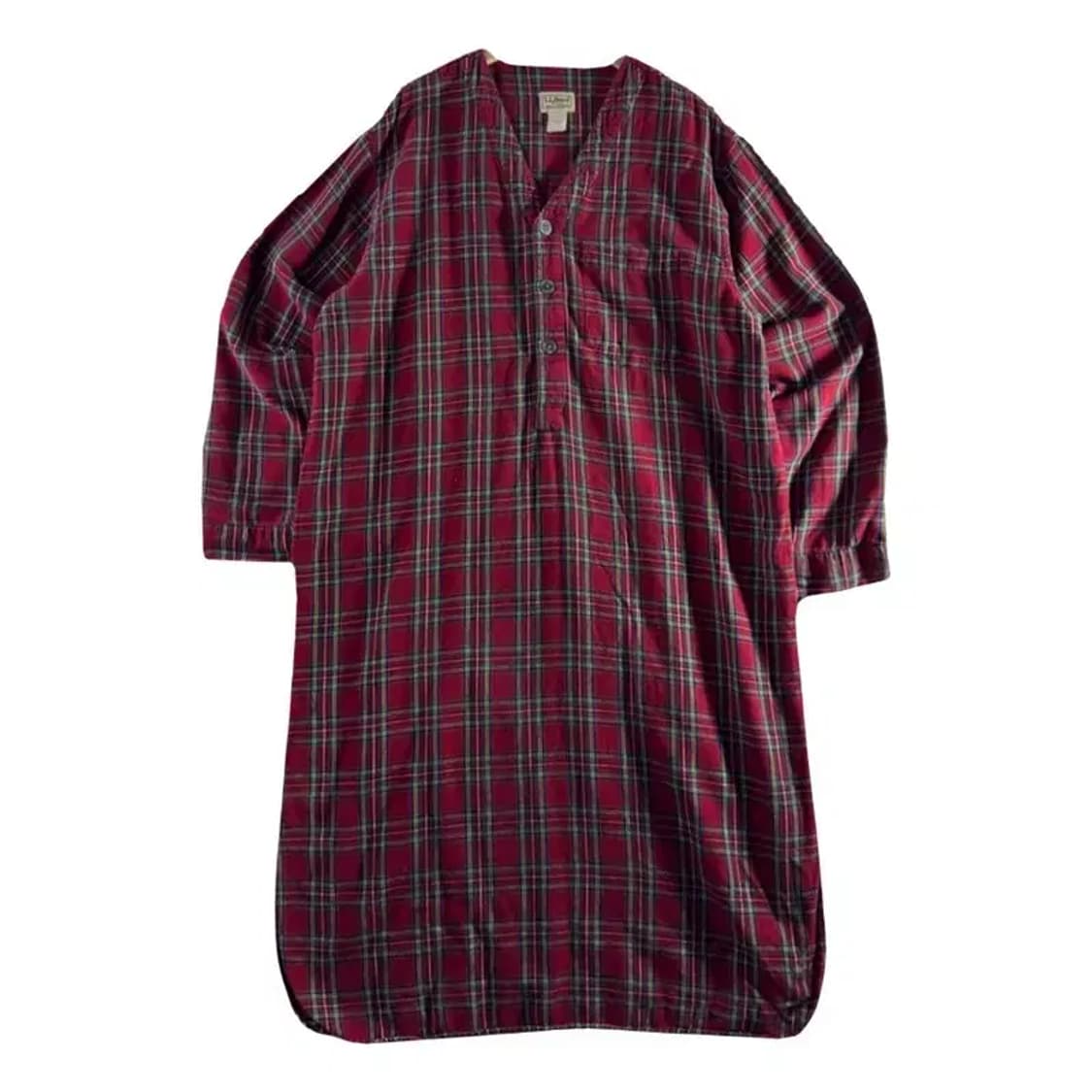 A1735 [ L.L.BEAN ] 엘엘빈 체크 원피스 상품이미지1
