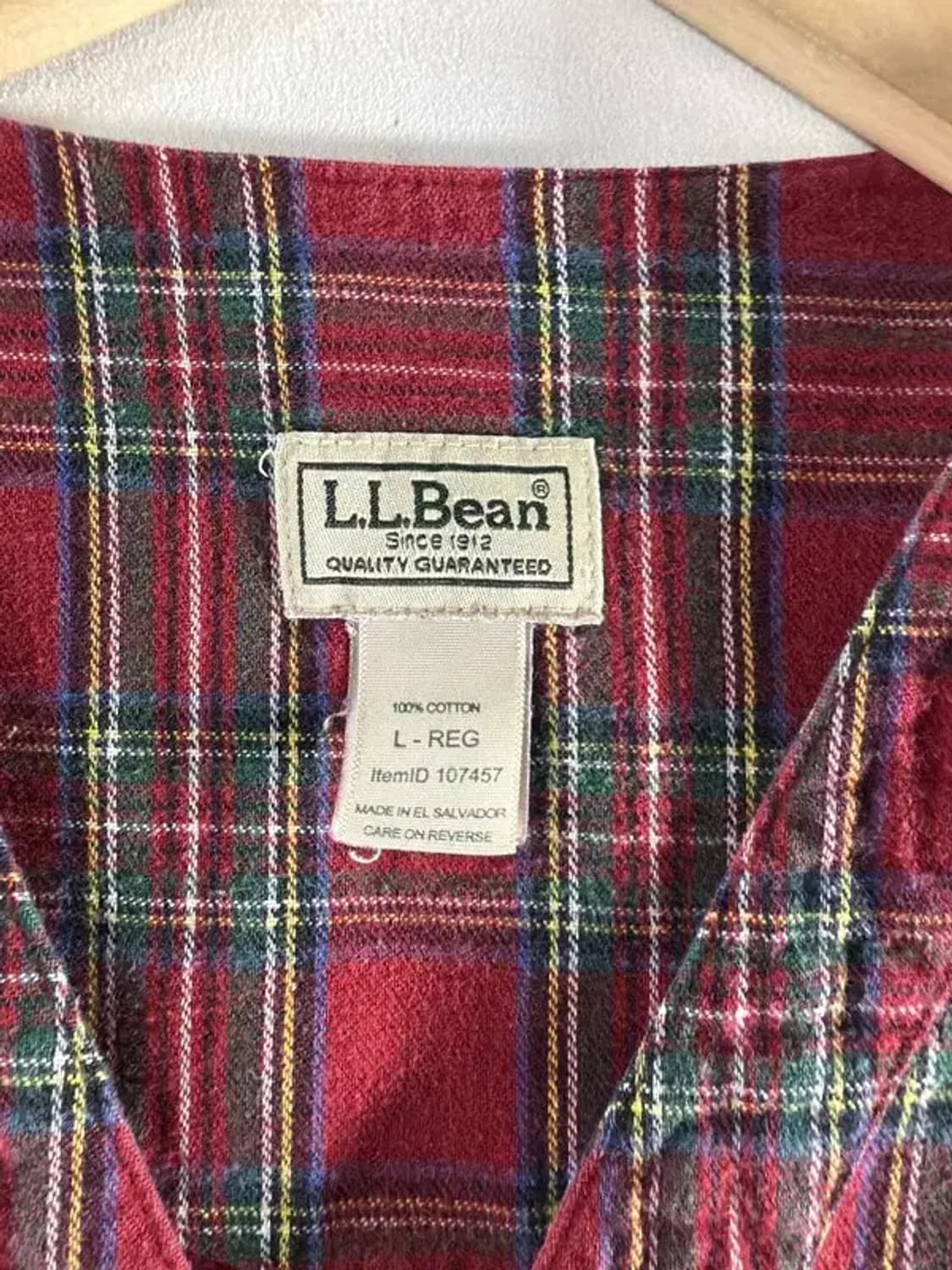 A1735 [ L.L.BEAN ] 엘엘빈 체크 원피스 상품이미지5
