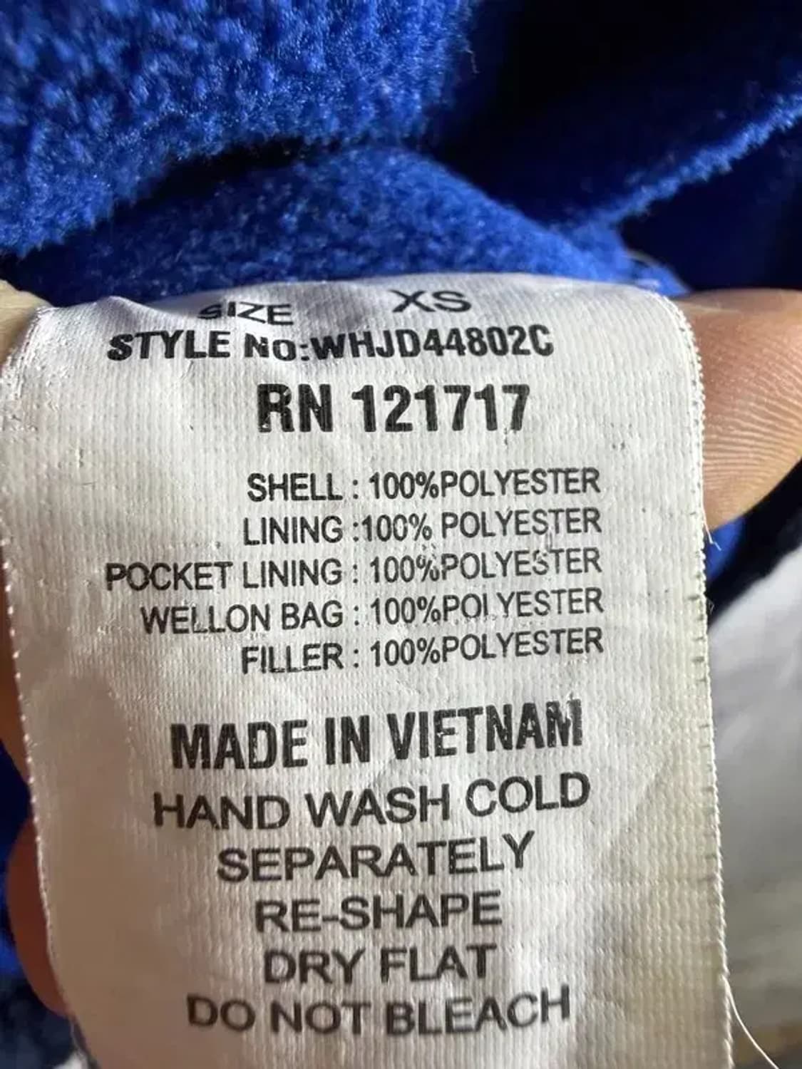 A1771 [ WHOAU ] 후아유 패딩 조끼 [ SIZE: XS ] 상품이미지6