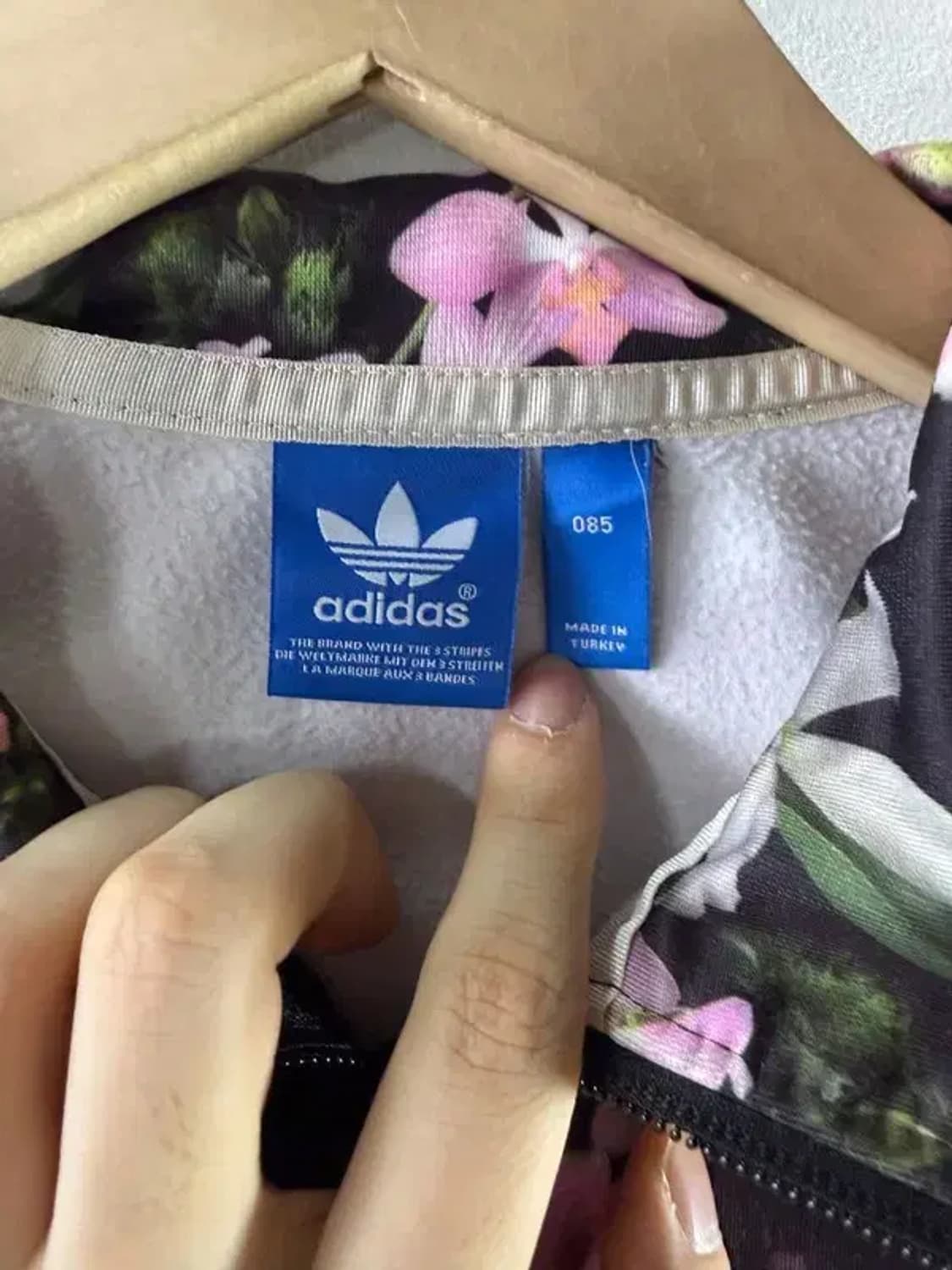 A1769 [ ADIDAS ] 아디다스 패턴 져지 [ SIZE: 85] 상품이미지5