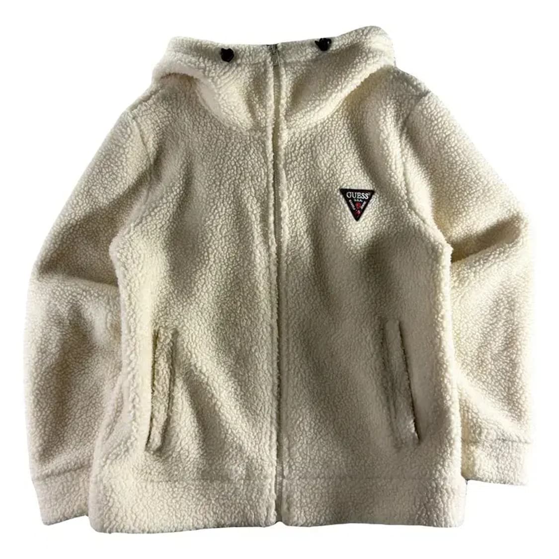 A1800 [ GUESS ] 게스 양털 후리스 [ SIZE: S ] 상품이미지1