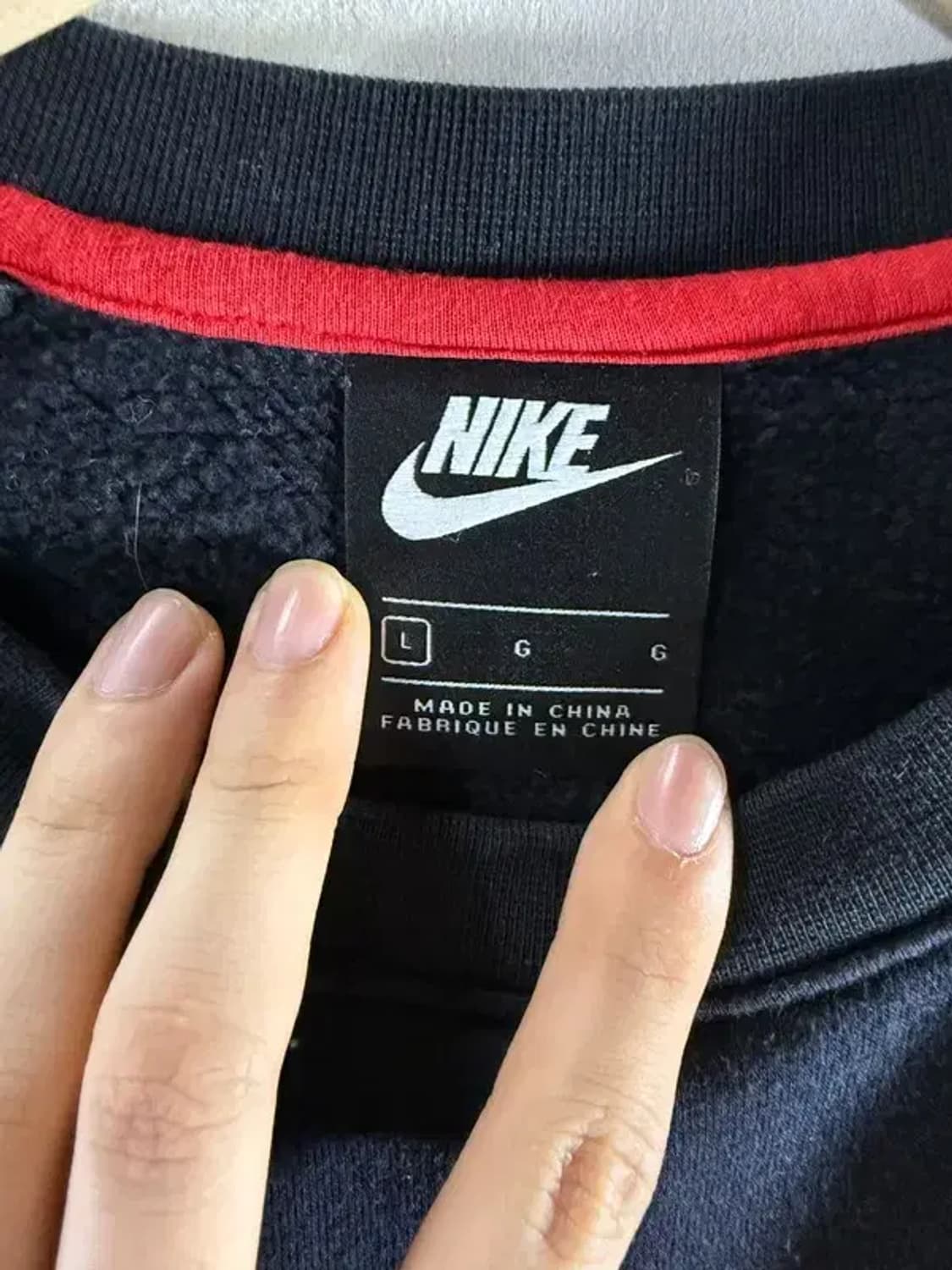 A1810 [ NIKE ] 나이키 배색 맨투맨 [ SIZE: L ] 상품이미지4