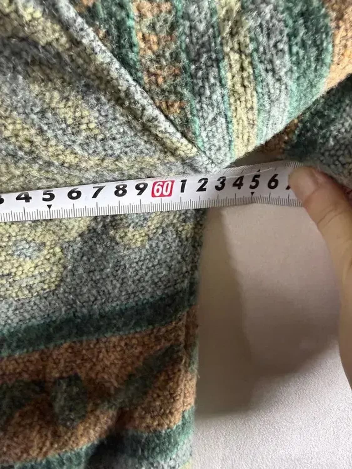 A1831 [ JPN ] 패턴 울자켓 [ SIZE: L ] 상품이미지6