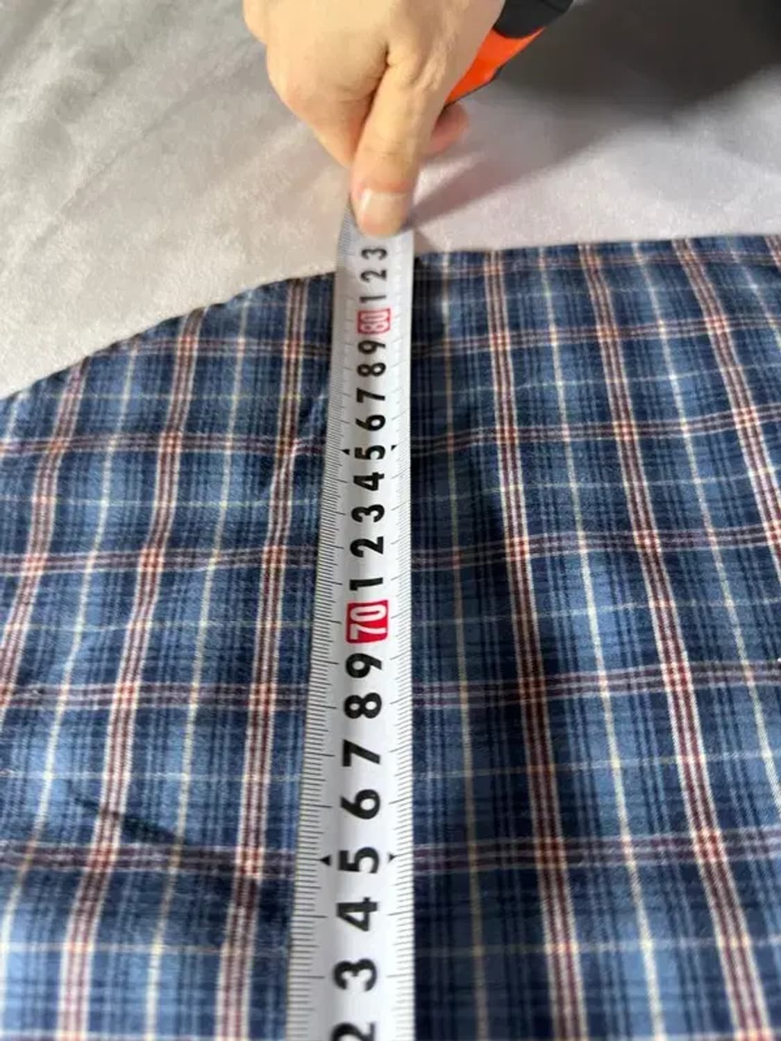 A1819 후아유 체크 반팔 셔츠 [ SIZE: XL ] 상품이미지5