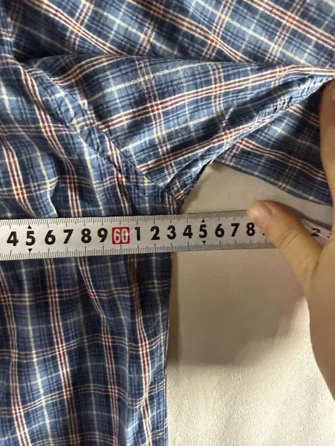 A1819 후아유 체크 반팔 셔츠 [ SIZE: XL ] 상품이미지6