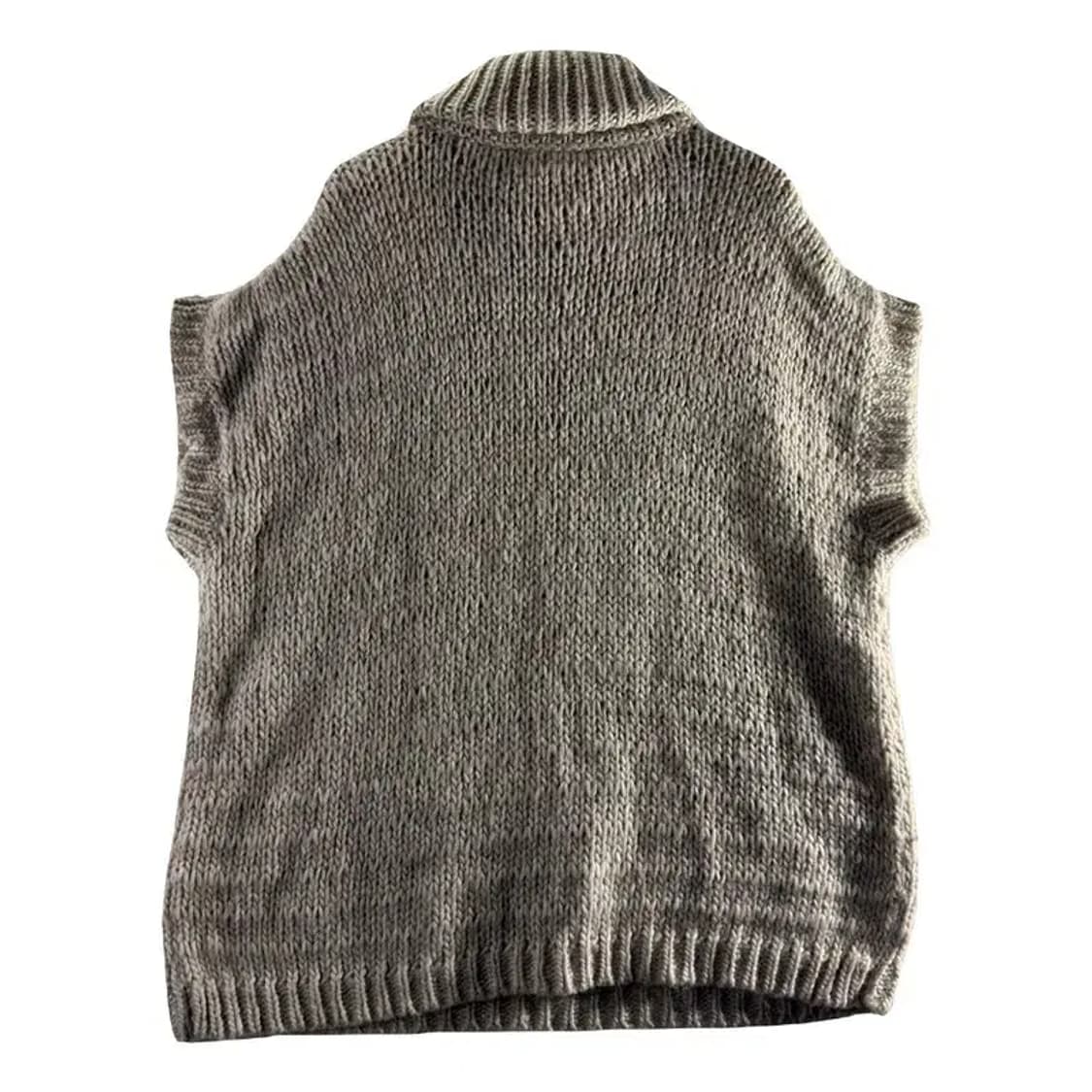 A1845 [ PUREDKNY ] 울 니트 조끼 [ SIZE: S ] 상품이미지2