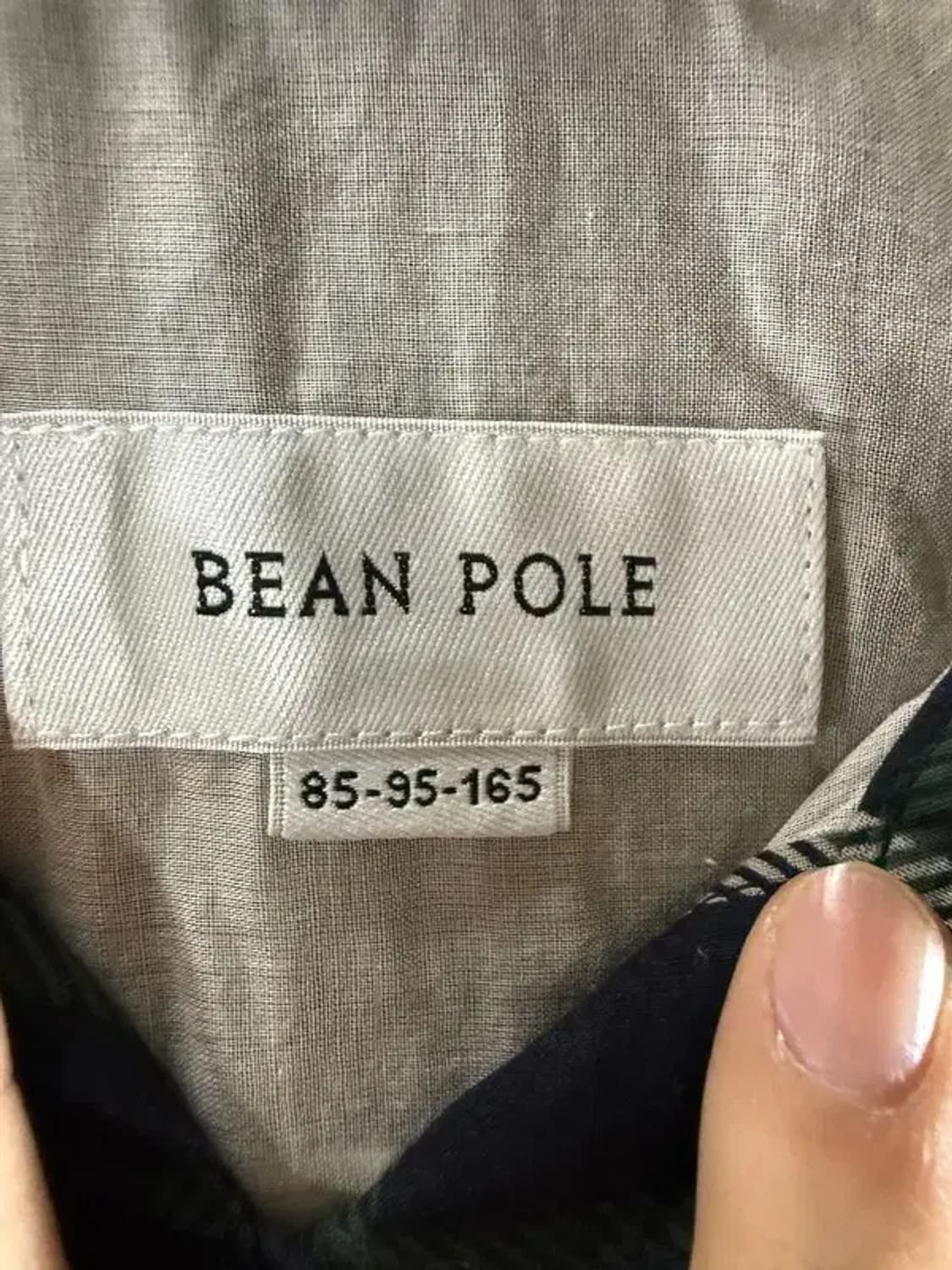 A1853 [ BEANPOLE ] 빈폴 체크 원피스 [ SIZE: M ] 상품이미지6