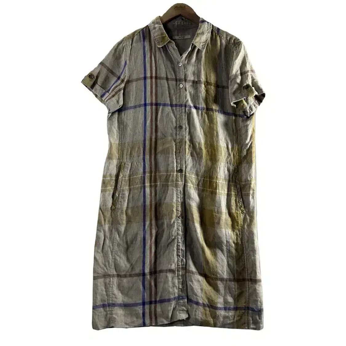 A1857 [ BCBG ] 비씨비지 체크 원피스 [ SIZE:M ] 상품이미지1