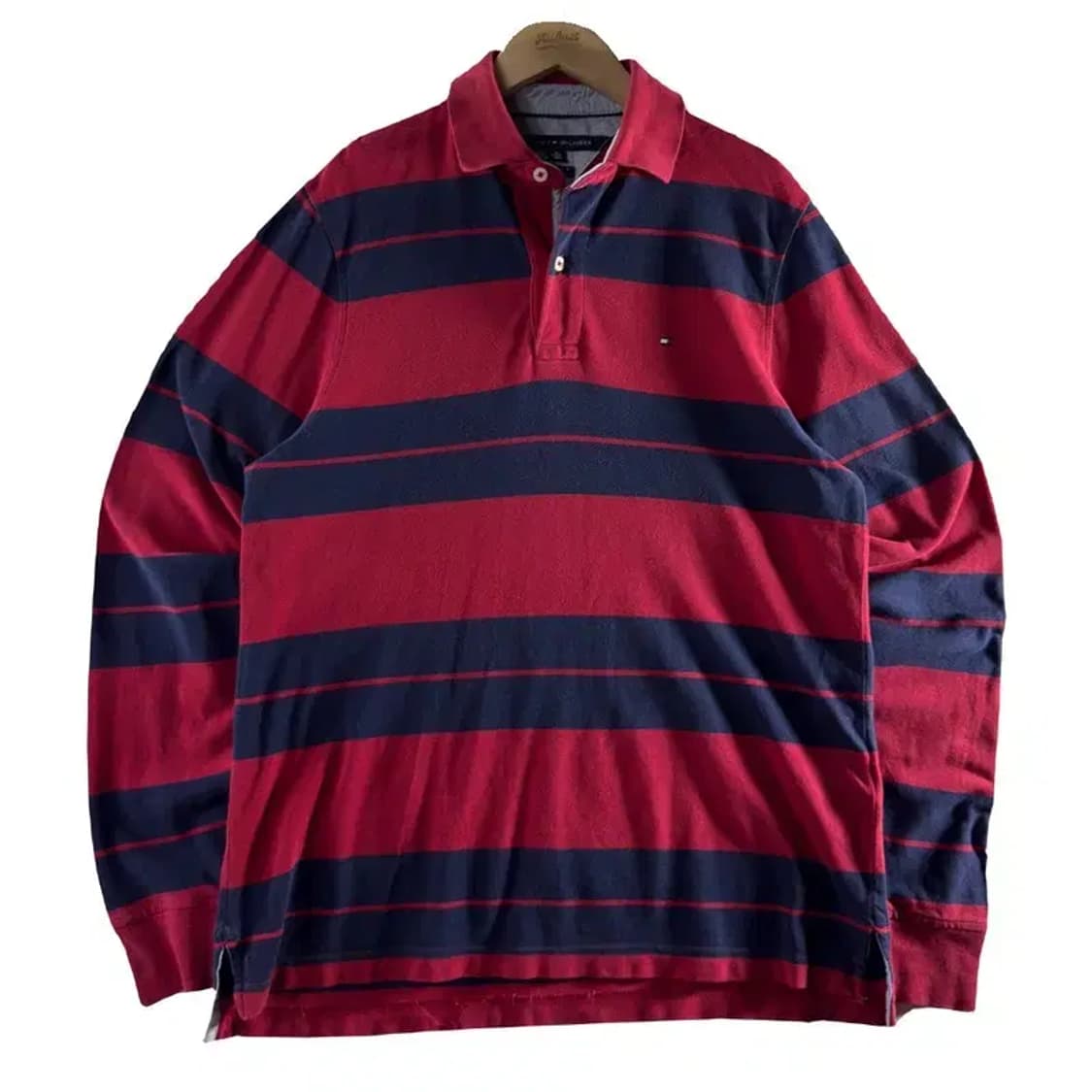 A1897 타미힐피거 스트라이프 카라티 [ SIZE: XS ] 상품이미지1