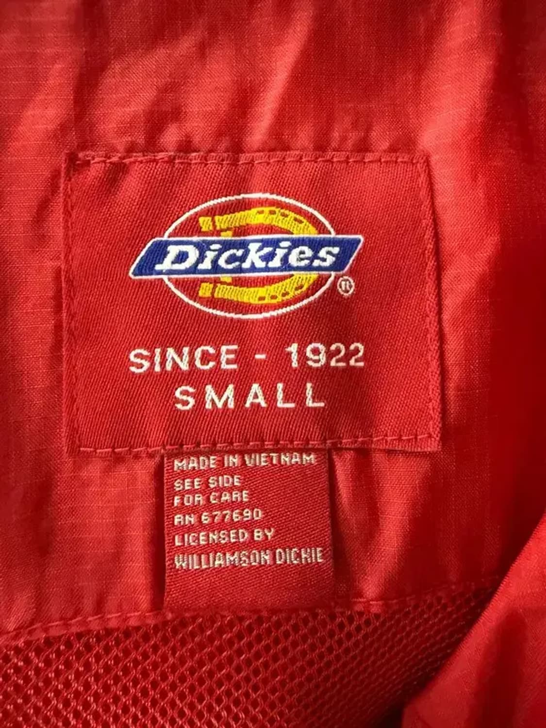 A1852 [ DICKIES ] 디키즈 바람막이 [ SIZE: S ] 상품이미지5