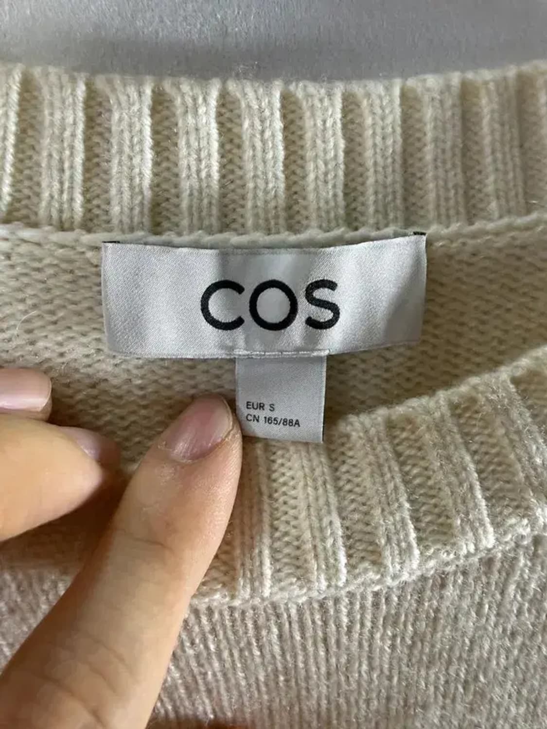 A1866 [ COS ] 코스 울 니트 [ SIZE: S ] 상품이미지5
