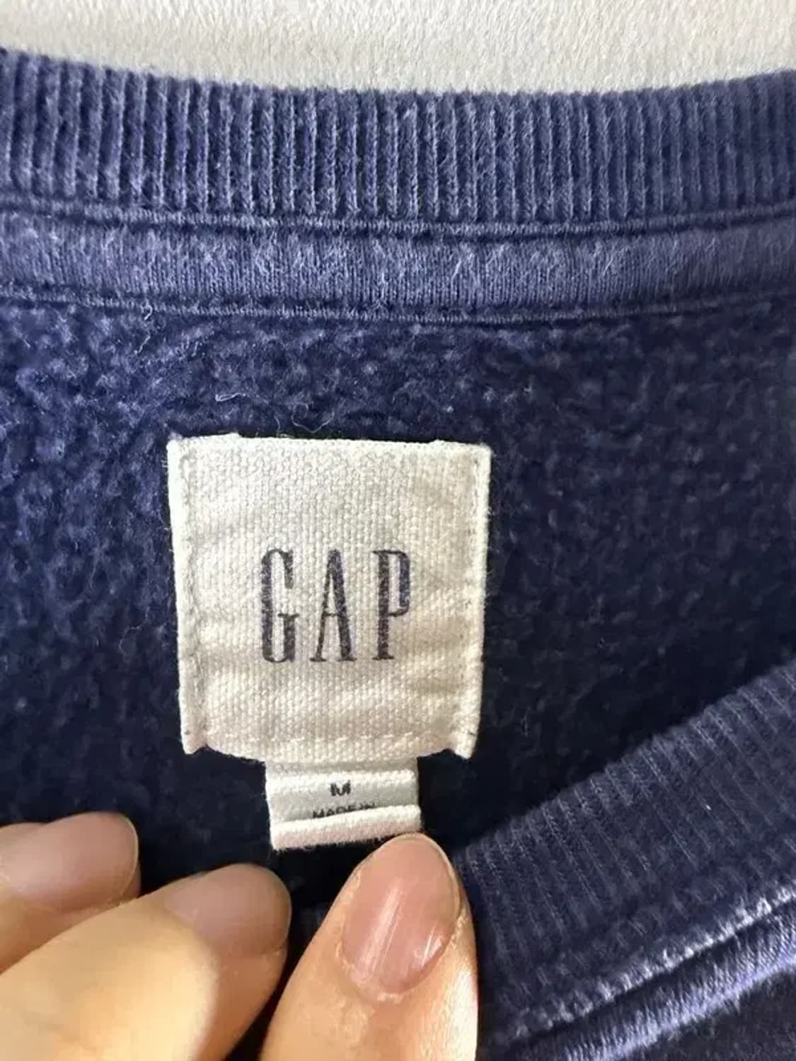 A1900 [ GAP ] 갭 빅 로고 맨투맨 [ SIZE: M ] 상품이미지4