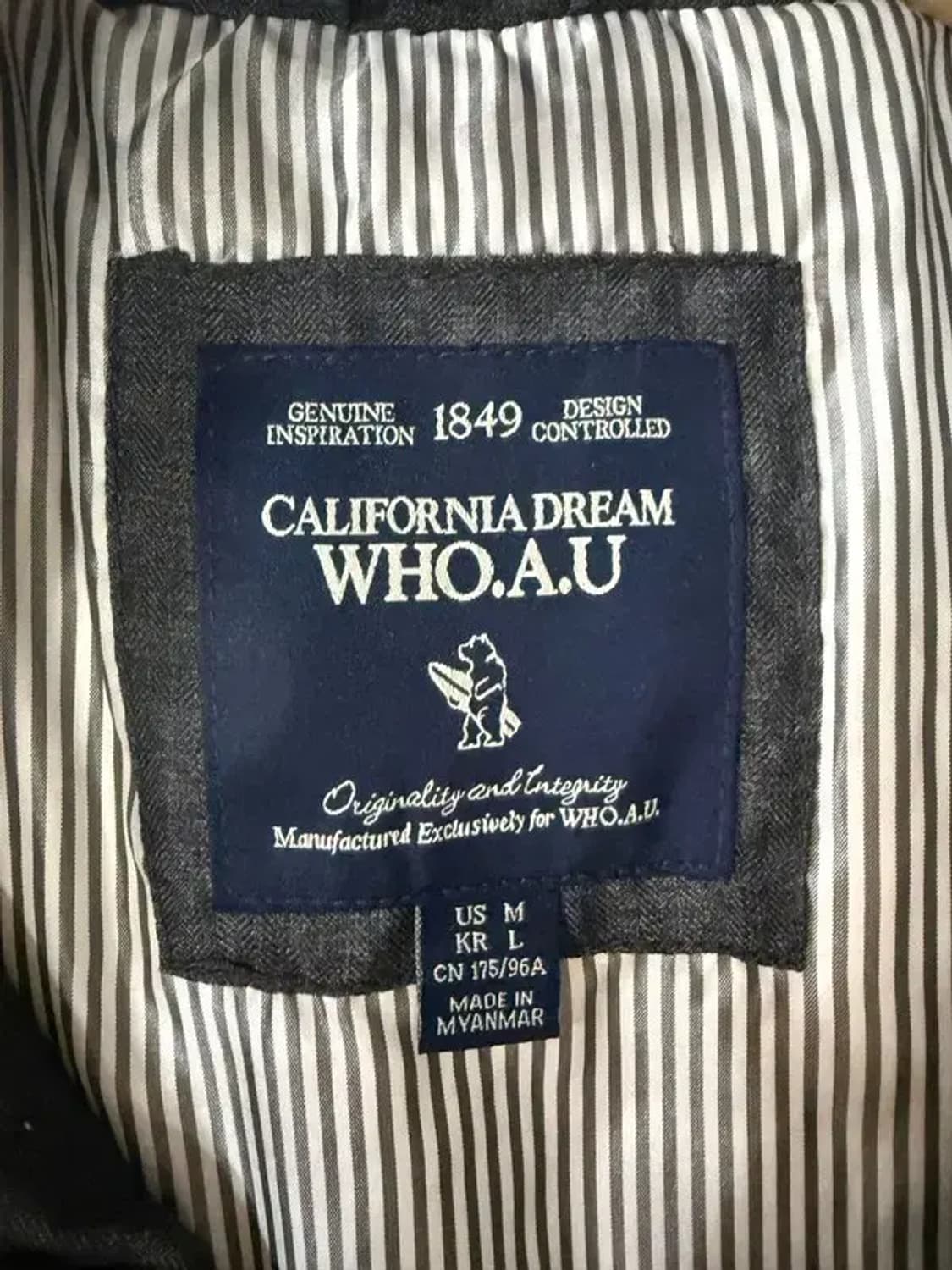 A1925 [ WHOAU ] 후아유 패딩 조끼 [ SIZE: L ] 상품이미지4