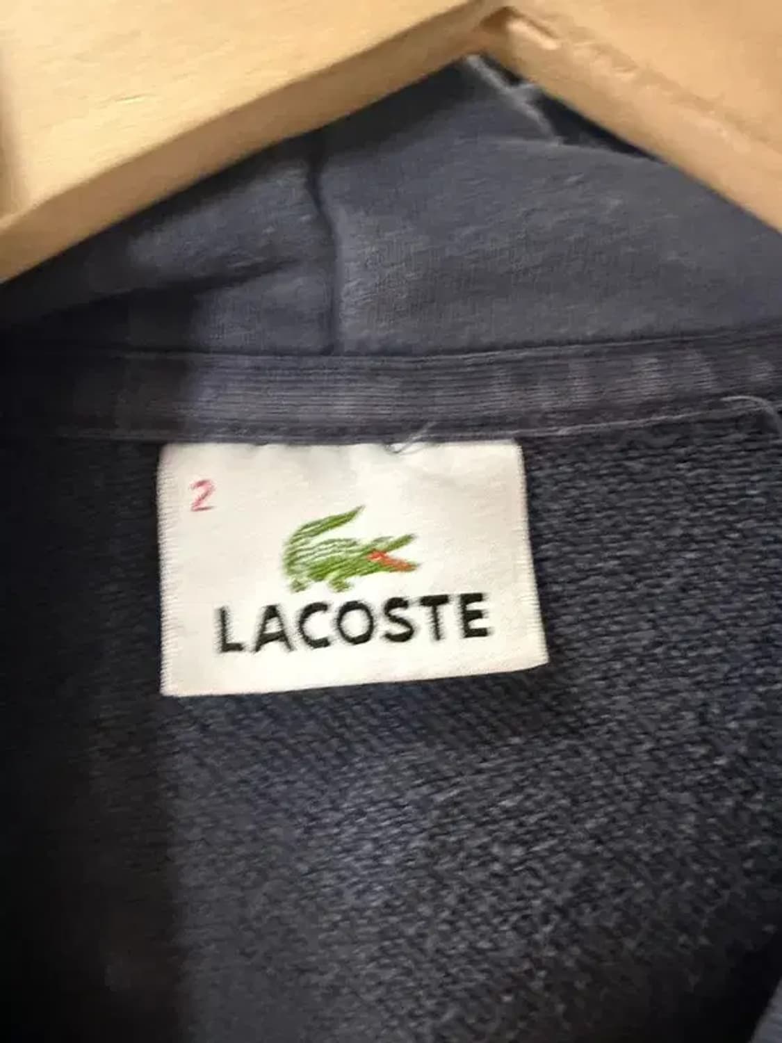 A1962 [ LACOSTE ] 라코스테 후드티 [ SIZE: 2 ] 상품이미지5