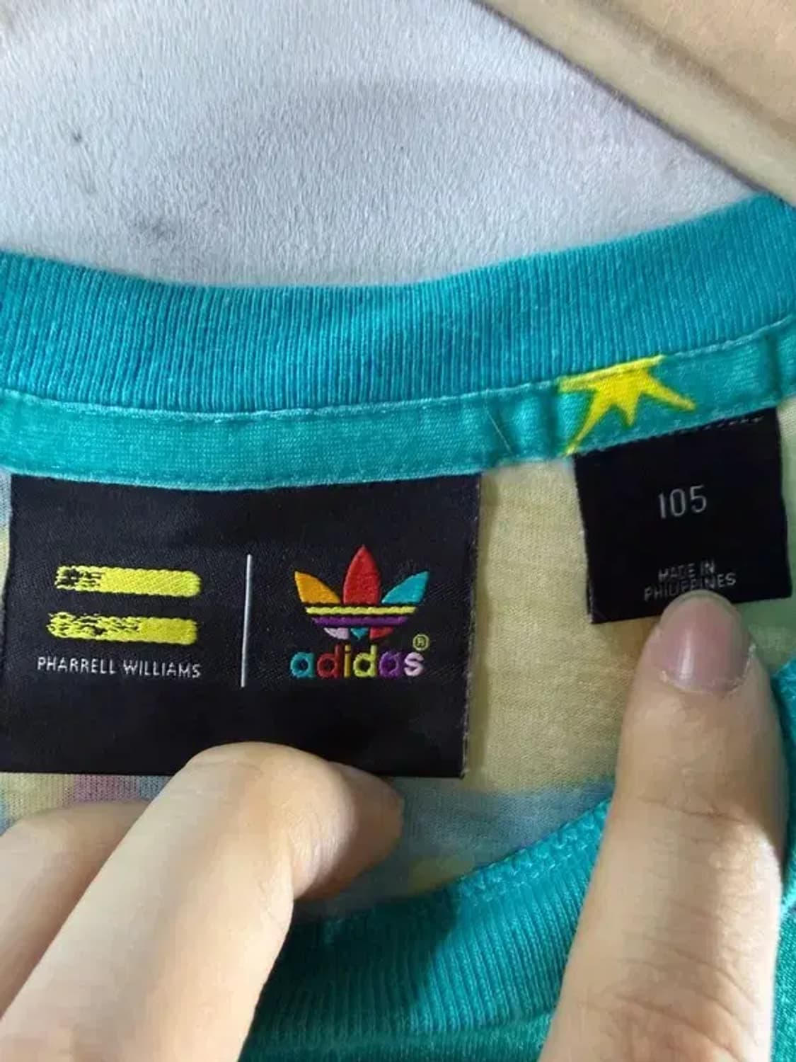 A1969 아디다스 x 퍼렐 윌리엄스 반팔 티 [ SIZE: 105 ] 상품이미지6