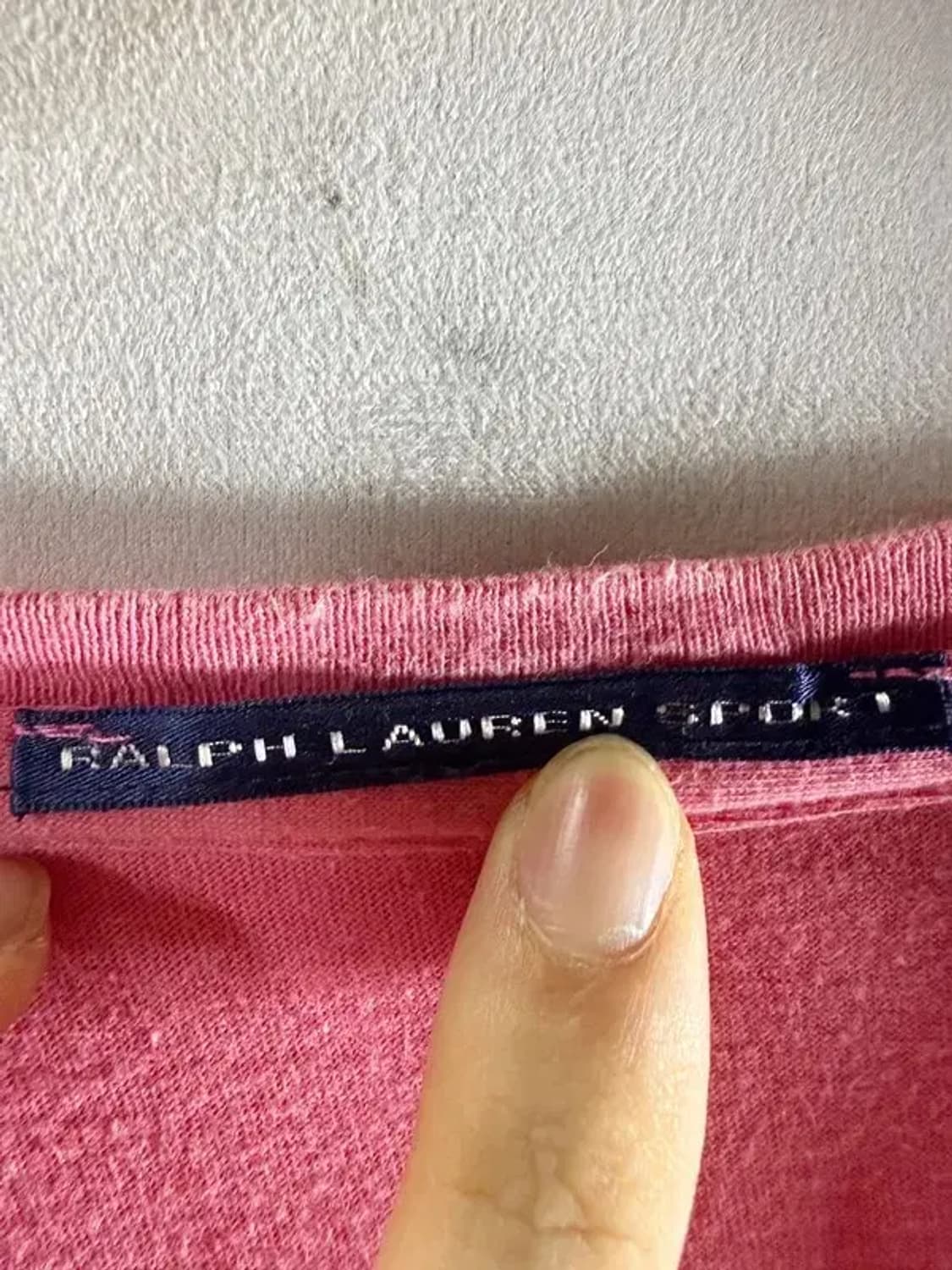 A1974 폴로 스포츠 크롭 긴팔 티 [ SIZE:M ] 상품이미지5