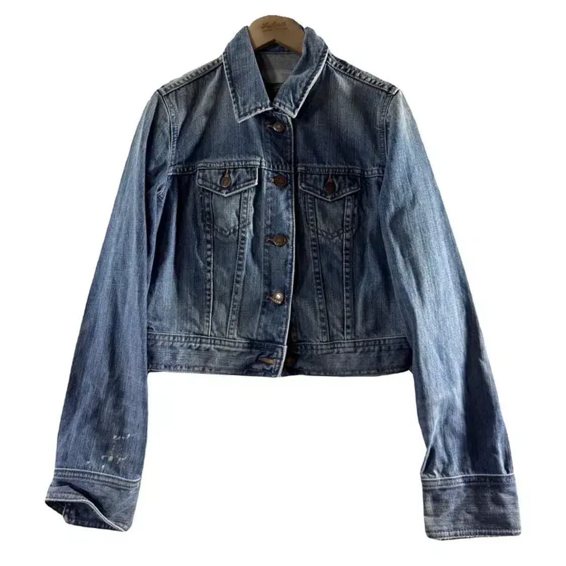 A1963 애버크롬비 크롭 청자켓 [ SIZE: MEDIUM ] 상품이미지1