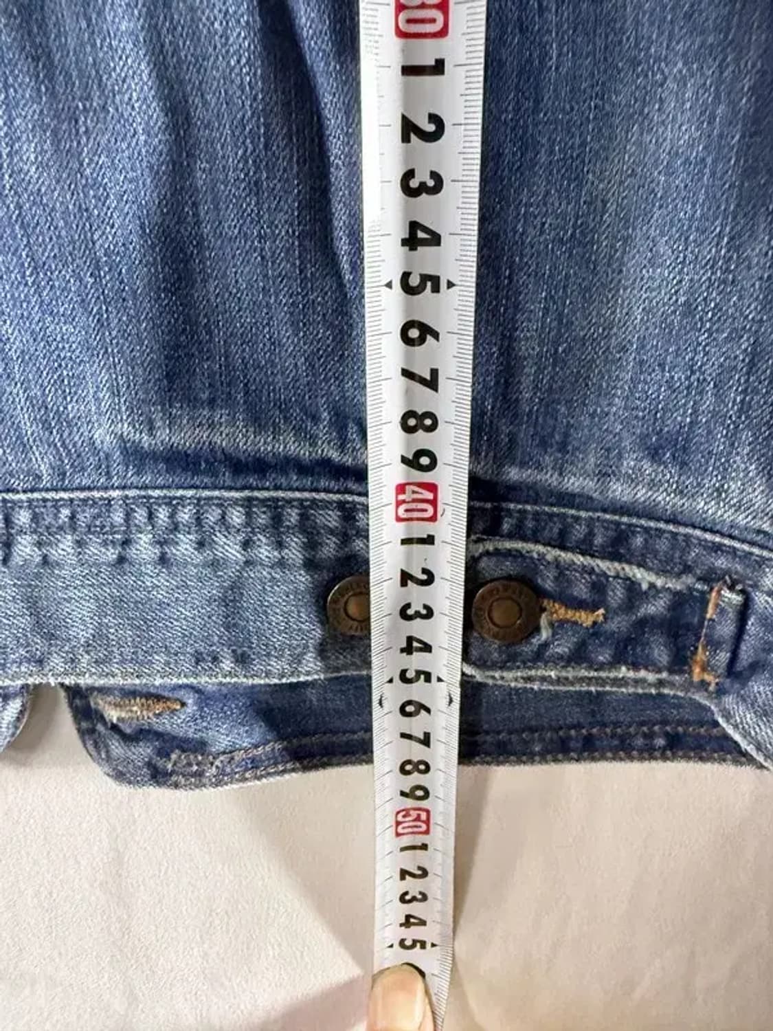 A1963 애버크롬비 크롭 청자켓 [ SIZE: MEDIUM ] 상품이미지4