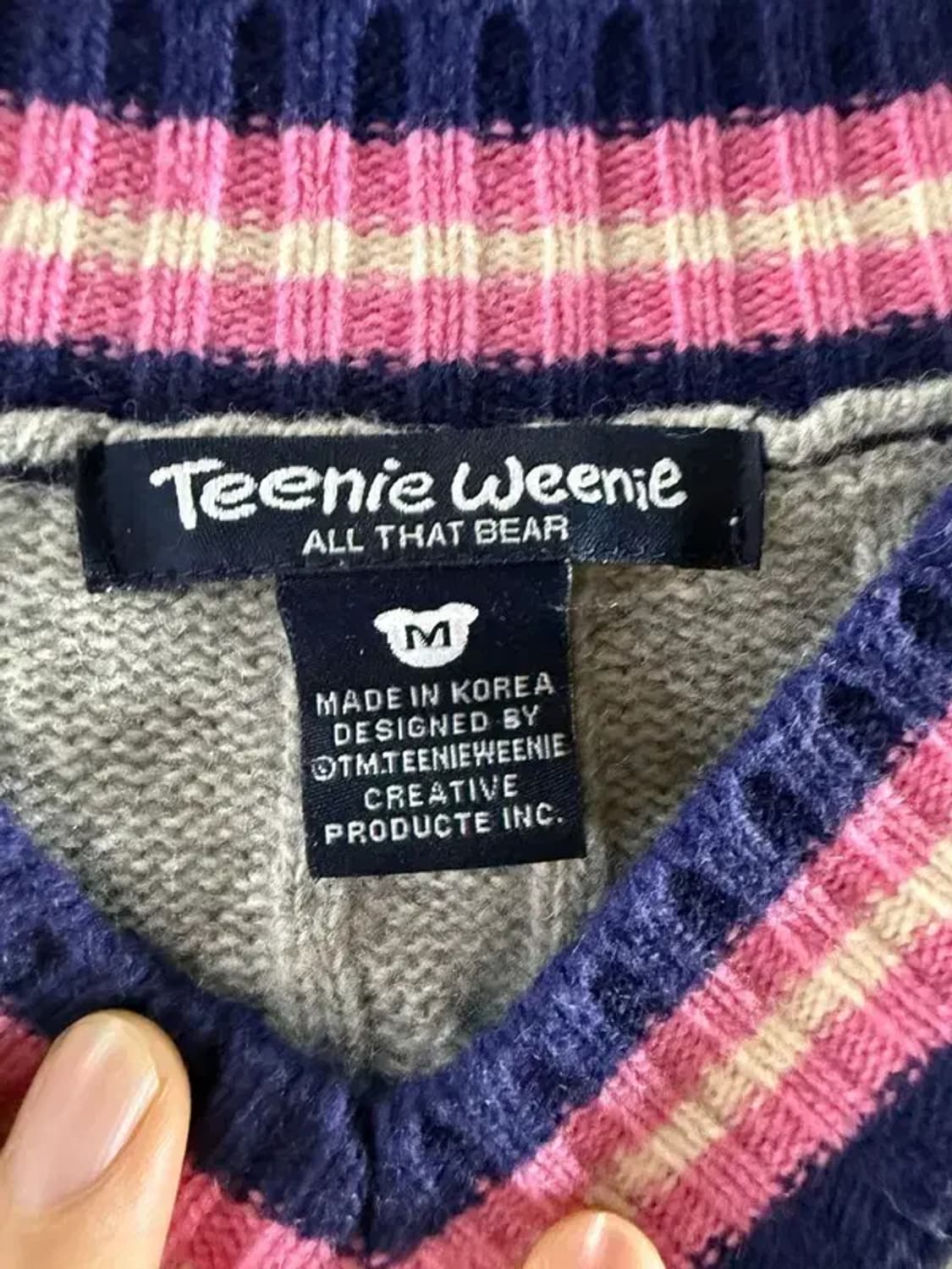 A2000 티니위니 꽈배기 니트 [ SIZE: M ] 상품이미지7