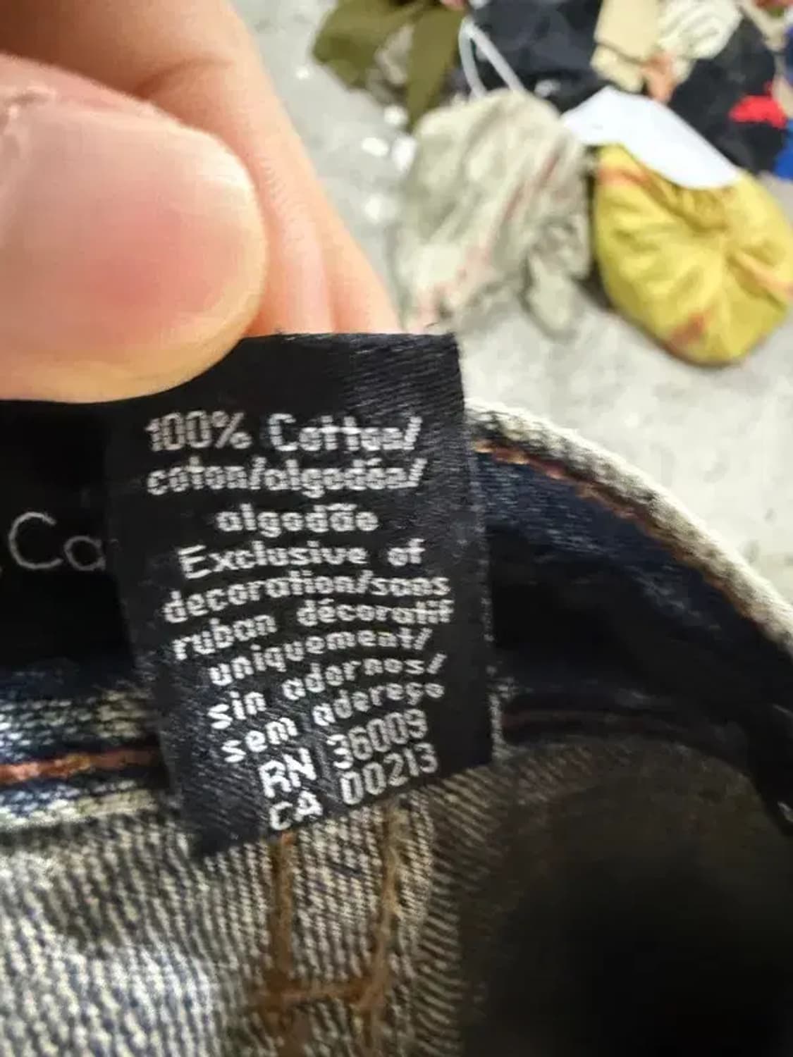 A2009 캘빈클라인 부츠컷 청바지 [ SIZE: 6 ] 상품이미지7