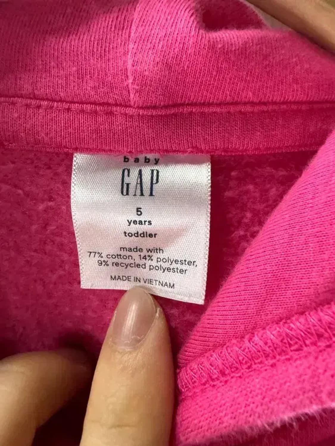 A2035 [ GAP ] 키즈 갭 후드티 [ SIZE: 5 ] 상품이미지5