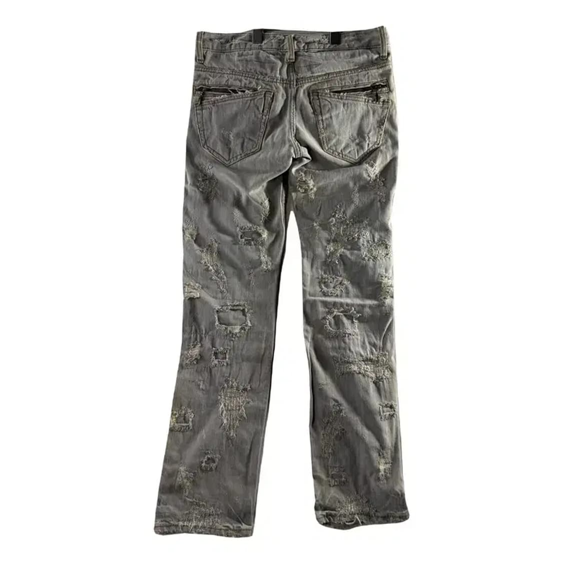 A2031 스티어 블루 데미지 데님 [ SIZE: L ] 상품이미지2