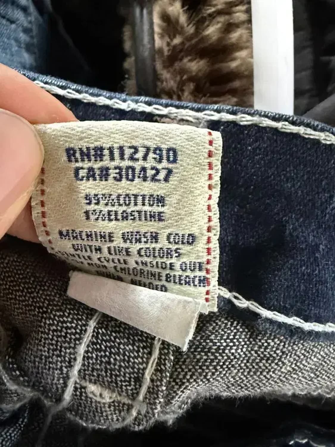 A2052 트루릴리젼 청바지 [ SIZE: 28 ] 상품이미지7