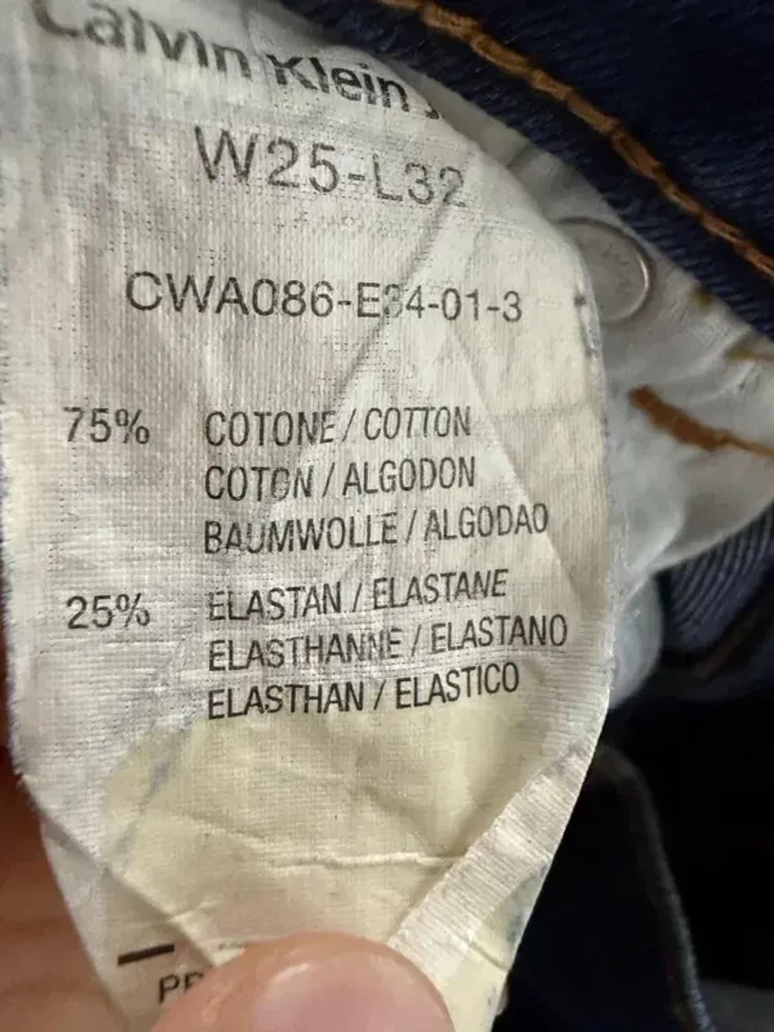 A2053 캘빈클라인 청바지 [ SIZE: W25 ] 상품이미지7