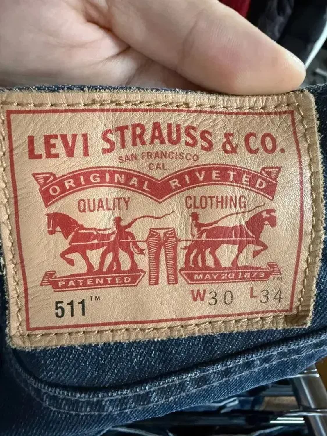 A2054 511리바이스 청바지 [ SIZE: 30 ] 상품이미지4