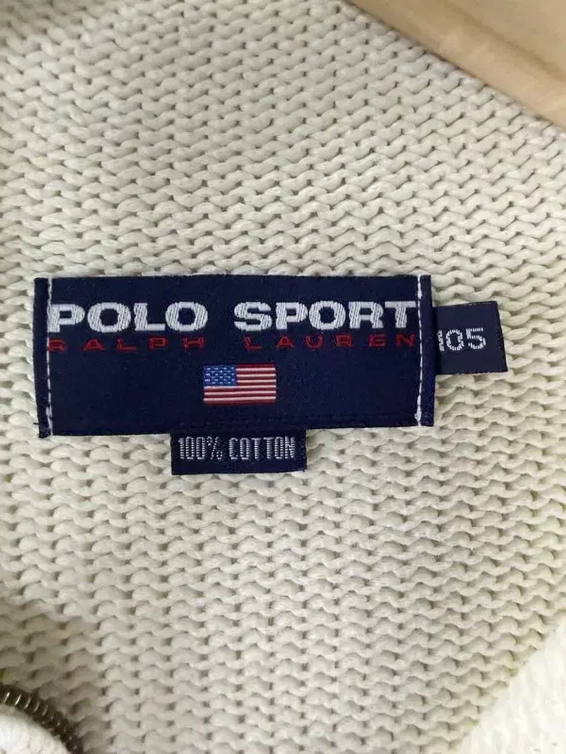 A2103  폴로 아노락 니트 [ SIZE: 105] 상품이미지6