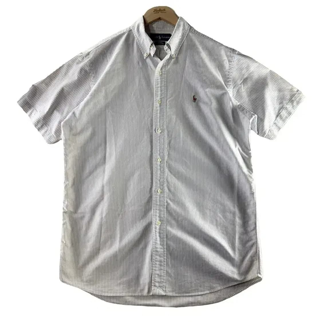 A2098  폴로 스트라이프 반팔 셔츠 [ SIZE: M ] 상품이미지1