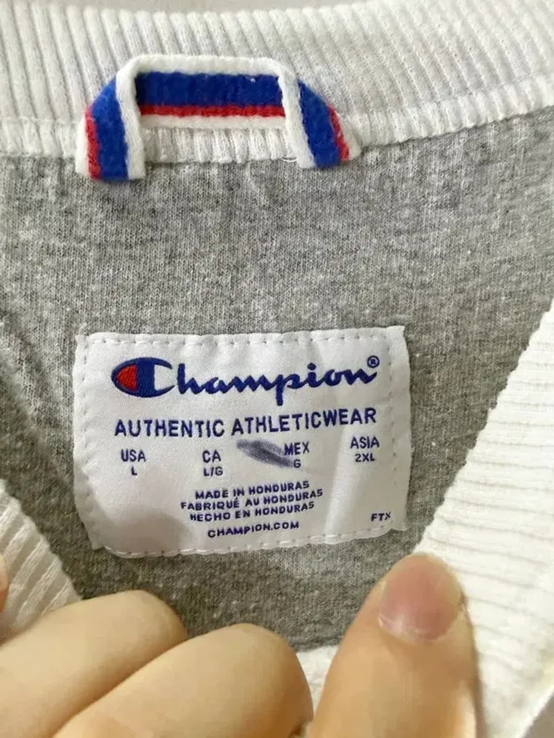 A2104 [ CHAMPION ] 챔피온 맨투맨 [ SIZE: L ] 상품이미지5