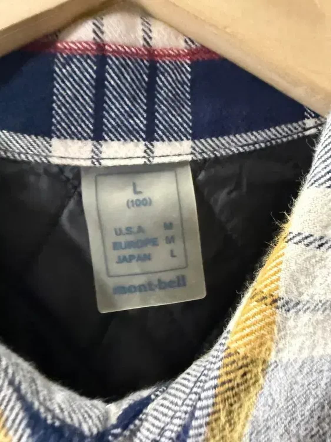 A2096 몽벨 체크 셔츠 [ SIZE: 100 ] 상품이미지6