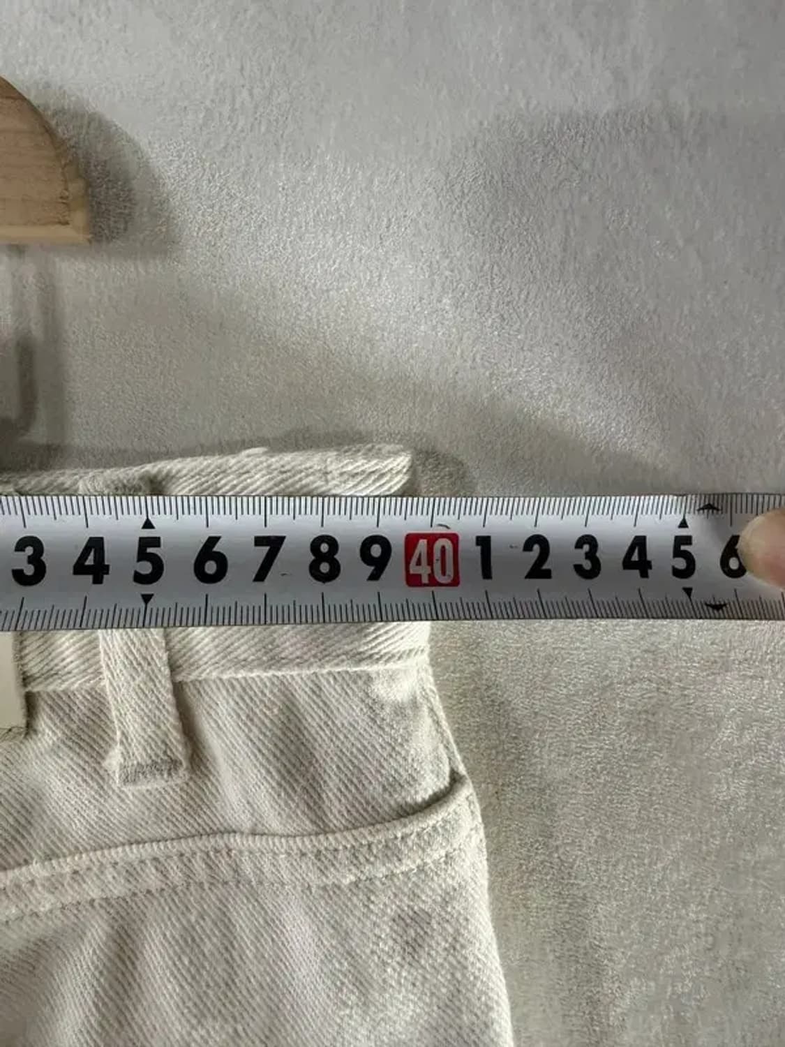 A2143 [ COVERNAT ] 커버낫 화이트진 [ SIZE: 30 ] 상품이미지5