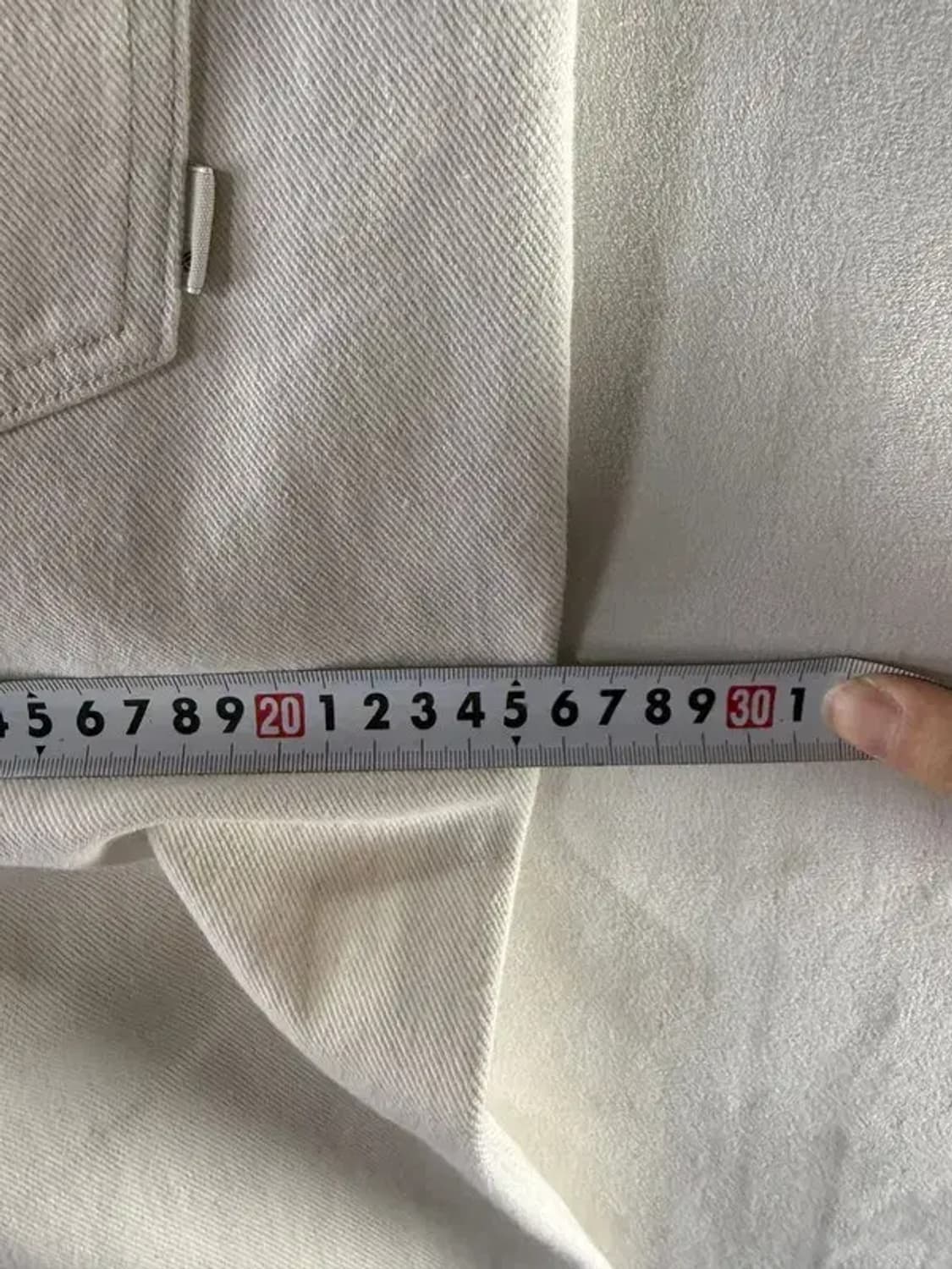 A2143 [ COVERNAT ] 커버낫 화이트진 [ SIZE: 30 ] 상품이미지6