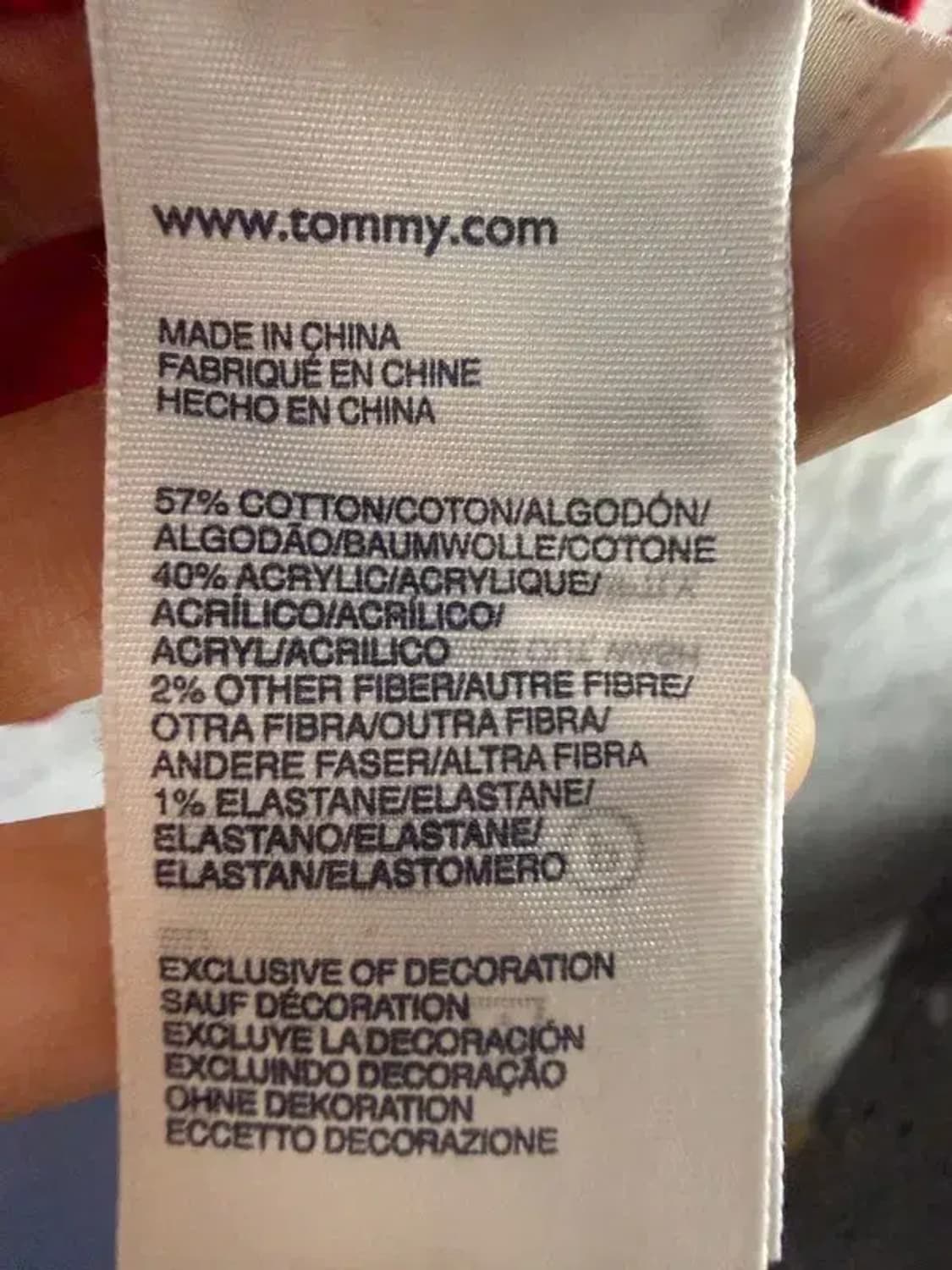 A2165 타미힐피거 니트 [ SIZE: S ] 상품이미지7