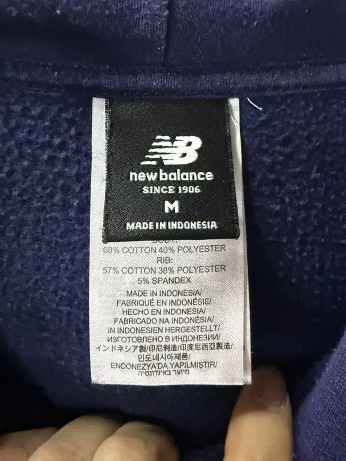 A2186 뉴발란스 후드티 [ SIZE: M ] 상품이미지5