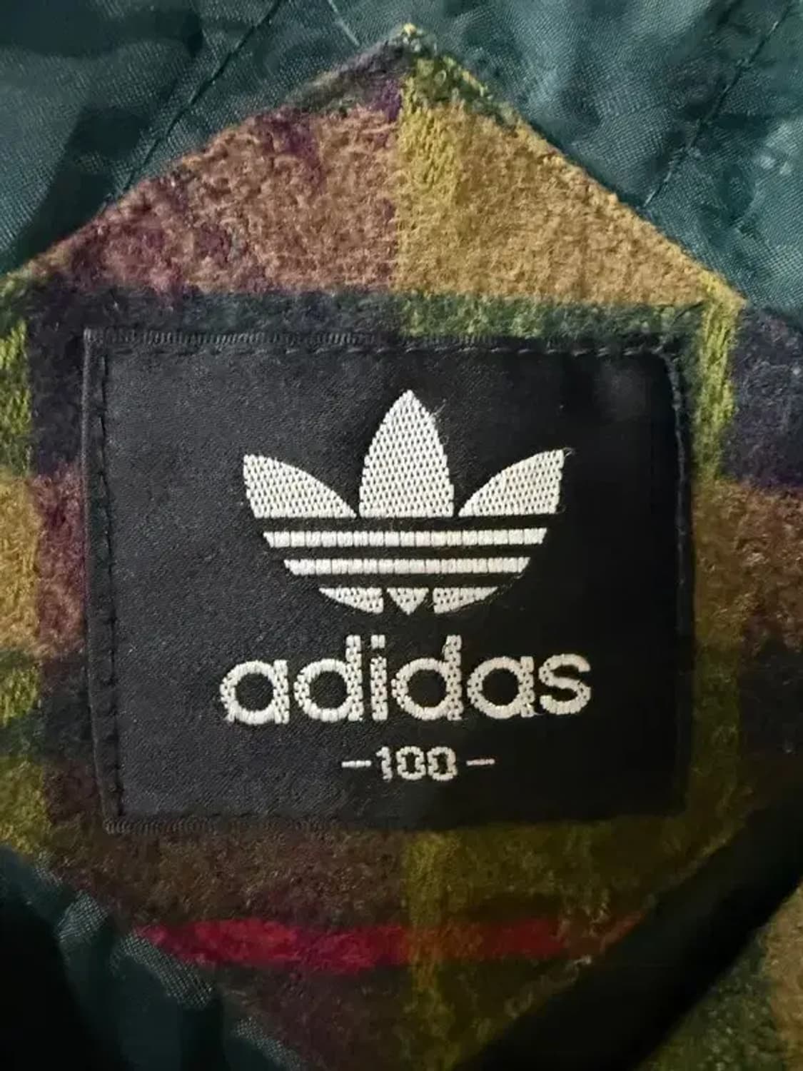 A2219 올드 아디다스 체크 블루종 [ SIZE: 100 ] 상품이미지4