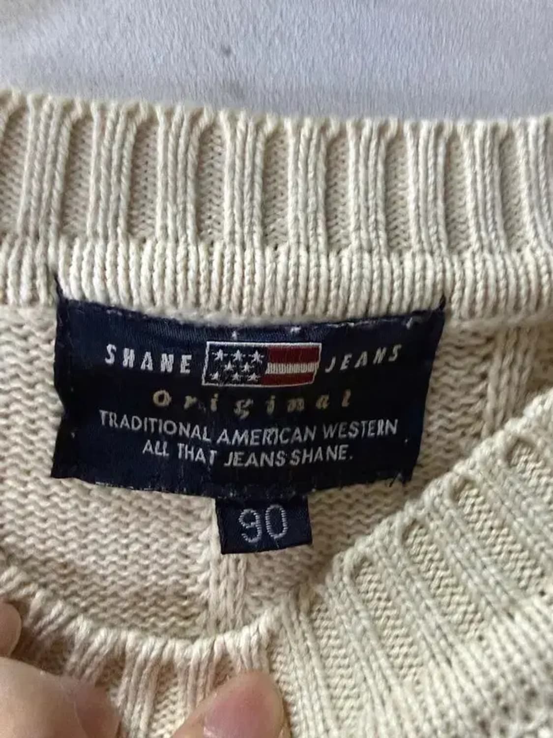 A2156 [ SHANE JEANS ] 니트 [ SIZE: 90 ] 상품이미지5